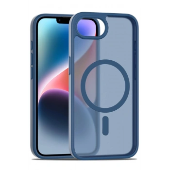 iPhone 16E Jota Magsafe Kapak - Lacivert