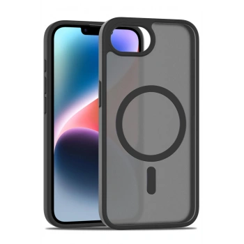 iPhone 16E Jota Magsafe Kapak - Siyah