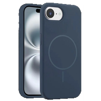 iPhone 16E Kılıf Jully Magsafe Kapak - Lacivert