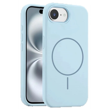 iPhone 16E Kılıf Jully Magsafe Kapak - Mavi