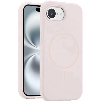 iPhone 16E Kılıf Jully Magsafe Kapak - Pembe