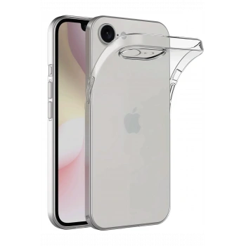 iPhone 16E Kılıf Lüx Şeffaf Silikon