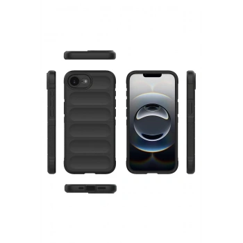 iPhone 16E Kılıf Optimum Silikon - Lacivert