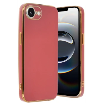 iPhone 16E Kılıf Volet Silikon - Kırmızı