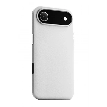 iPhone 17 Air Wonder Deri Magsafe Kapak - Beyaz