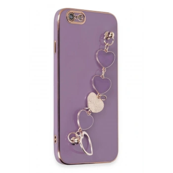 iPhone 6 Kılıf Esila Silikon - Mor