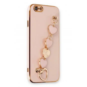 iPhone 6 Kılıf Esila Silikon - Pudra