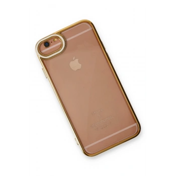 iPhone 6 Kılıf Liva Lens Silikon - Beyaz