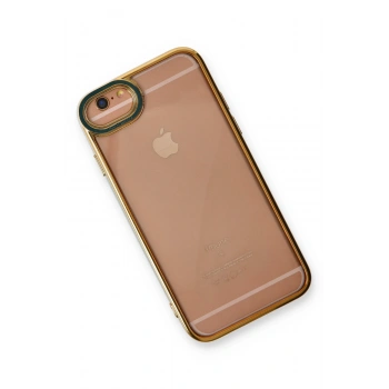 iPhone 6 Kılıf Liva Lens Silikon - Yeşil