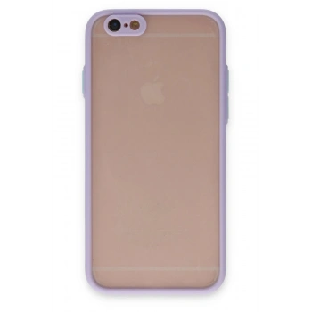 iPhone 6 Kılıf Montreal Silikon Kapak - Mor
