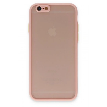 iPhone 6 Kılıf Montreal Silikon Kapak - Pembe