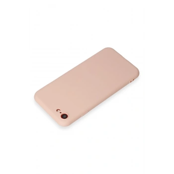 iPhone 7 Kılıf First Silikon - Pudra