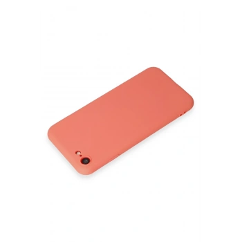 iPhone 7 Kılıf First Silikon - Turuncu