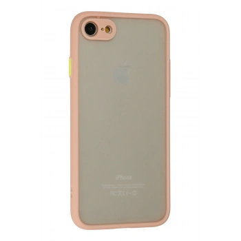 iPhone 7 Kılıf Montreal Silikon Kapak - Pembe