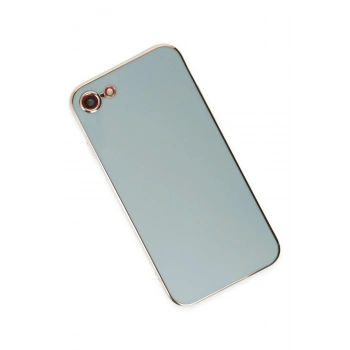 iPhone 7 Kılıf Volet Silikon - Açık Yeşil