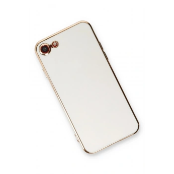 iPhone 7 Kılıf Volet Silikon - Beyaz