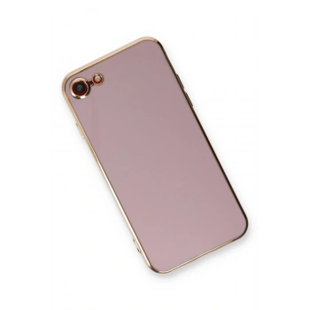 iPhone 7 Kılıf Volet Silikon - Mor