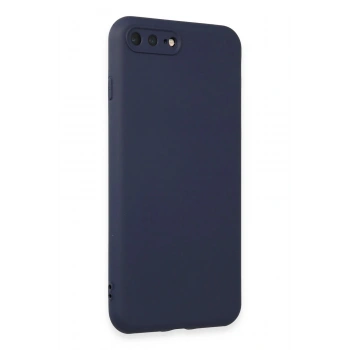 iPhone 7 Plus Kılıf First Silikon - Lacivert