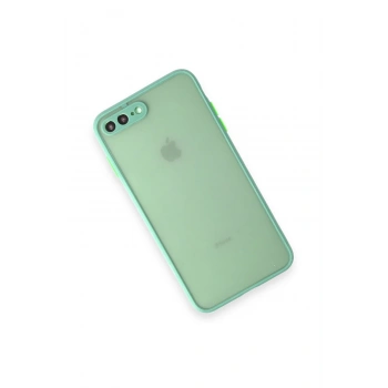 iPhone 7 Plus Kılıf Montreal Silikon Kapak - Turkuaz