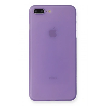 iPhone 7 Plus Kılıf PP Ultra İnce Kapak - Mor