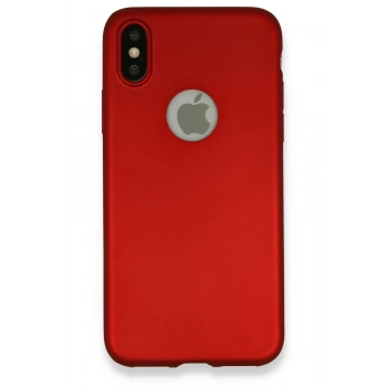 iPhone X Kılıf First Silikon - Bordo