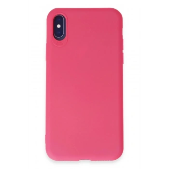 iPhone X Kılıf First Silikon - Pembe
