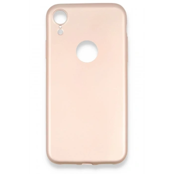 iPhone XR Kılıf First Silikon - Rose Gold