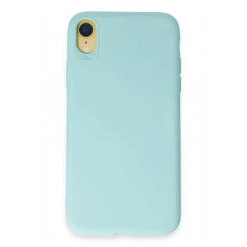 iPhone XR Kılıf First Silikon - Turkuaz