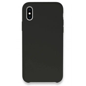 iPhone XS Max Kılıf Lansman Legant Silikon - Siyah