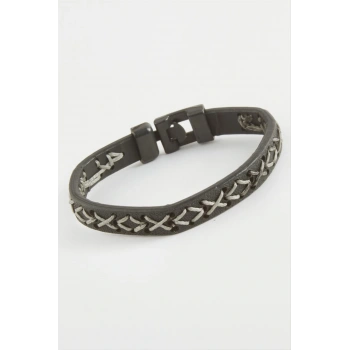 İpli Kaliteli Suni Deri Bileklik