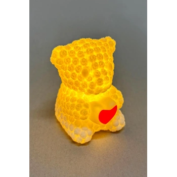 Işıklı Ayıcık Led Lamba 7 cm