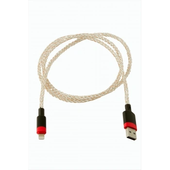 Işıklı İphone USB Data Şarj Kablosu