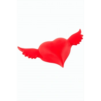 Işıklı Kırmızı Kanatlı Kalp Led Lamba 15 cm