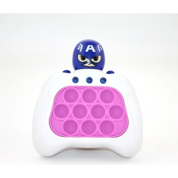 Işıklı Müzikli Pop-ıt Captain America Tasarımlı