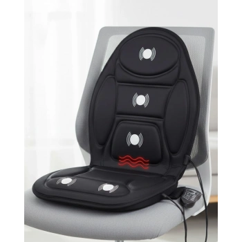 Isıtmalı Masaj Koltuk Minderi Sırt Bel Boyun Ve Kalça Destekli