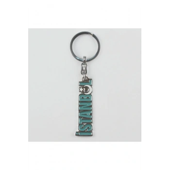 İstanbul Figürlü Metal Anahtarlık