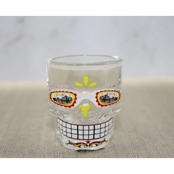 İstanbul Temalı Cam Kurukafa Shot Bardak