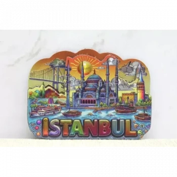 İstanbul Temalı Silikon Buzdolapı Süsü Magnet