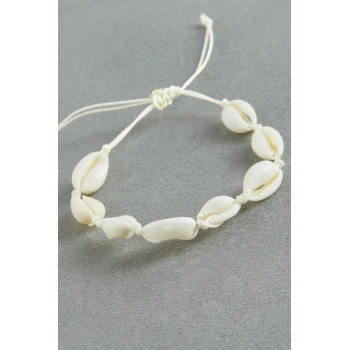 İstiridye Makrome İp Bileklik