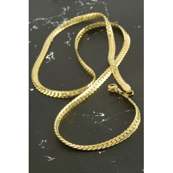 İtalyan Zincir Çelik Kolye 55 cm