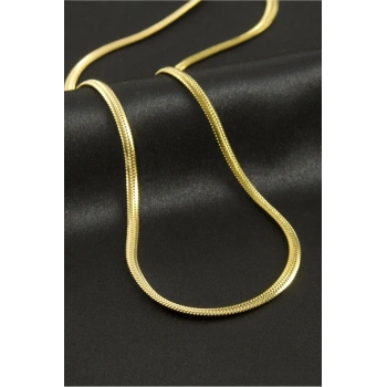 İtalyan Zincir Çelik Kolye 60 cm