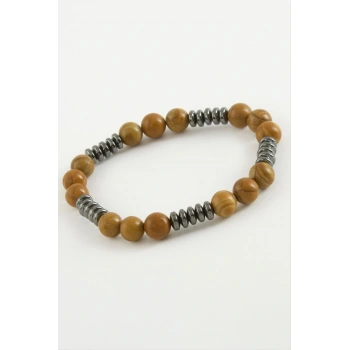 Jasper Hematit Doğaltaş Bileklk