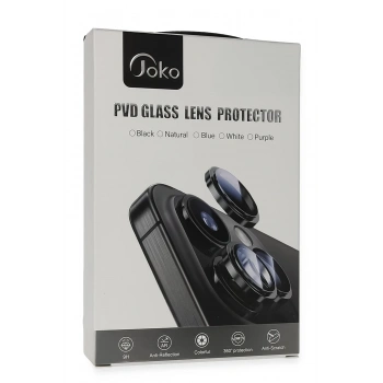  Apple iPhone 13 PVD Metal Kamera Lens - Siyah