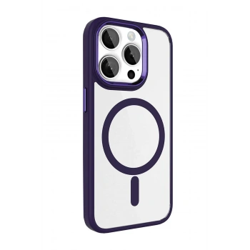  Apple iPhone 15 Pro Max Terea Magsafe Kapak - Derin Mor