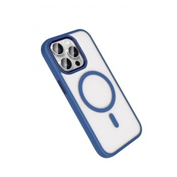  Apple iPhone 15 Pro Max Terea Magsafe Kapak - Lacivert