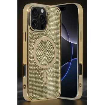  Apple iPhone 16 Pro Max Helen Magsafe Kapak - Rainbow