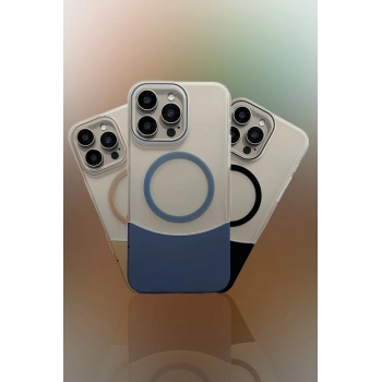  Apple iPhone 16 Pro Max Velar Magsafe Kapak - Lacivert