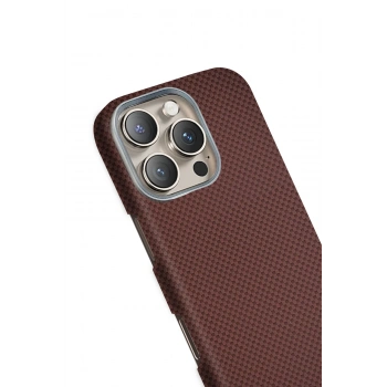  Apple iPhone 16 Pro Volt Magsafe Kapak - Kırmızı