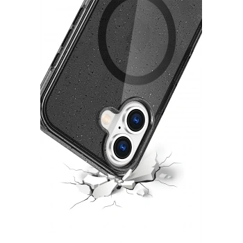  Apple iPhone 16 Star Magsafe Kapak - Siyah