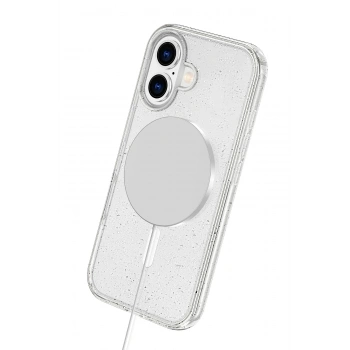  Apple iPhone 16 Star Magsafe Kapak - Turuncu